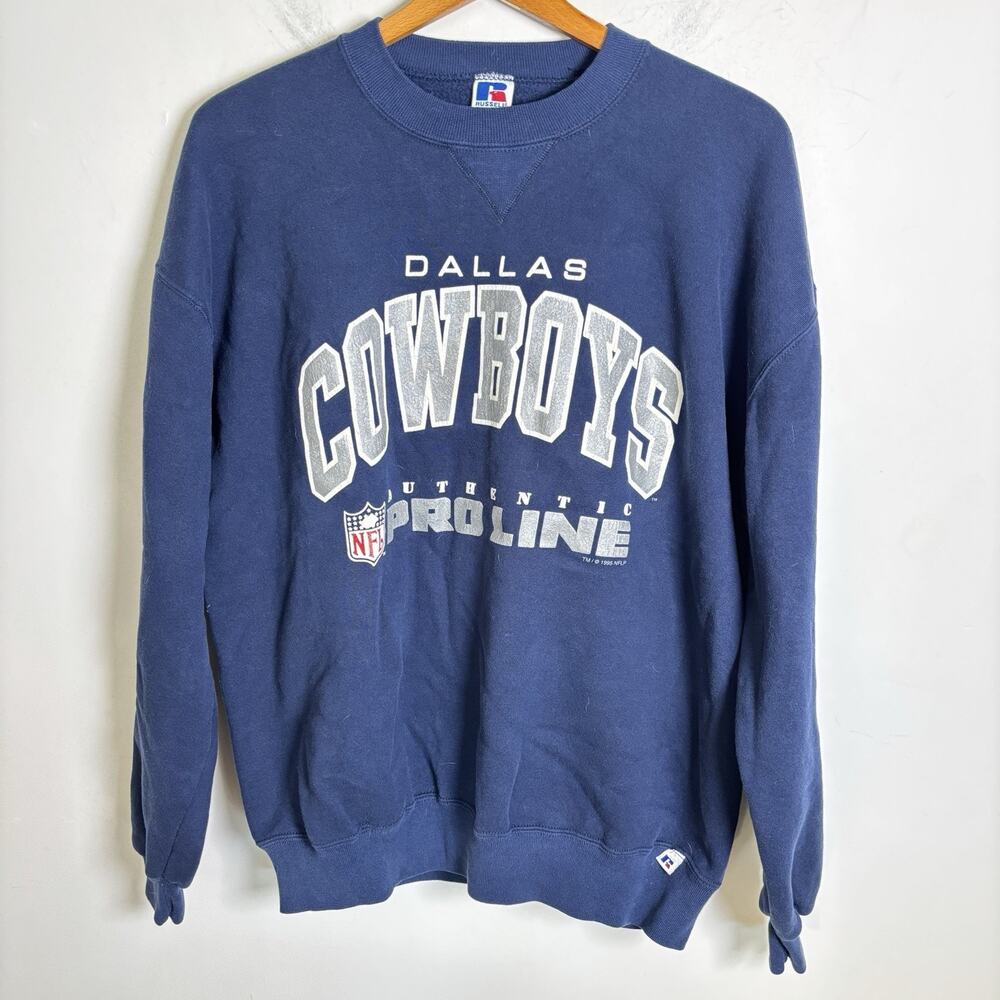 Vintage 1995 RUSSELL Dallas Cowboys Sweatshirt Men’s Size XL Pro Line USA